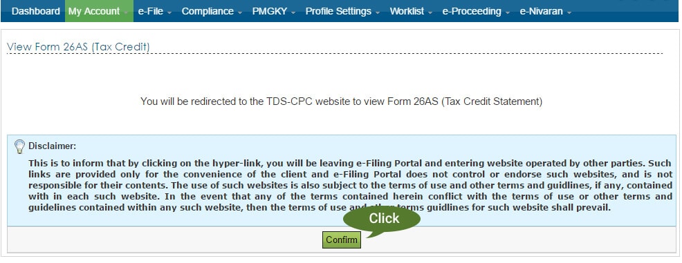 Screenshot IncomeTaxLogin4