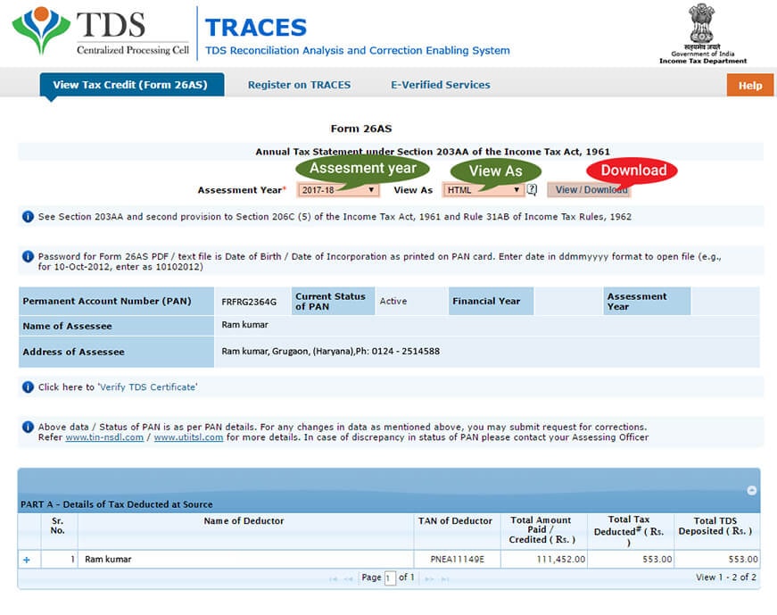 Screenshot IncomeTaxLogin5