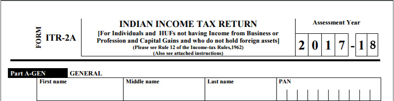 itr-2 form